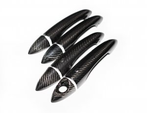 Alfa Romeo Stelvio Exterior Door Handle Set - Carbon Fiber - Feroce Carbon Alfa Romeo Stelvio Exterior Door Handle Set - Carbon Fiber - Feroce Carbon